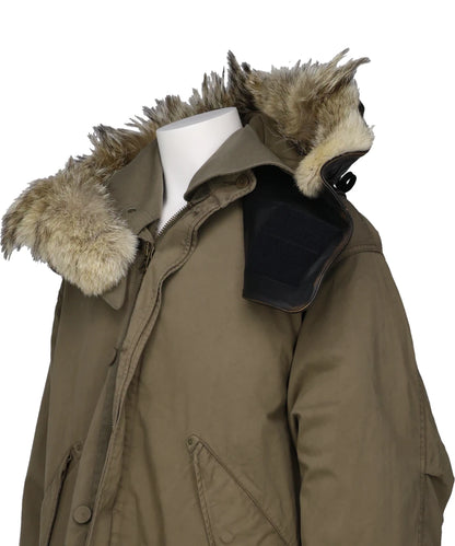 GARMENT DYED SHORT MODS WITH FUR LINER