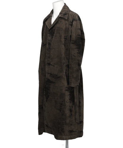 MOLE JACQUARD DENIM COAT