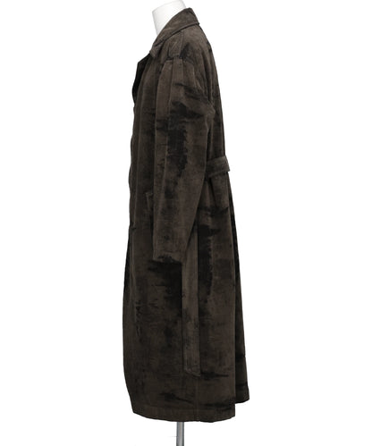 MOLE JACQUARD DENIM COAT