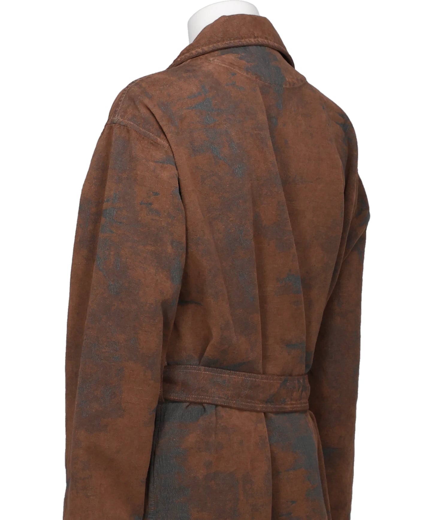 MOLE JACQUARD DENIM COAT