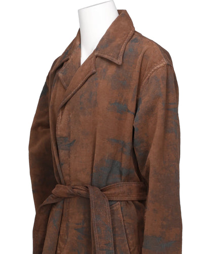 MOLE JACQUARD DENIM COAT