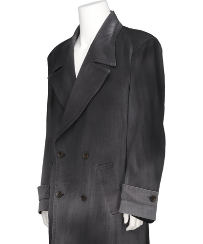 SMOG AIR STAINED LONG COAT