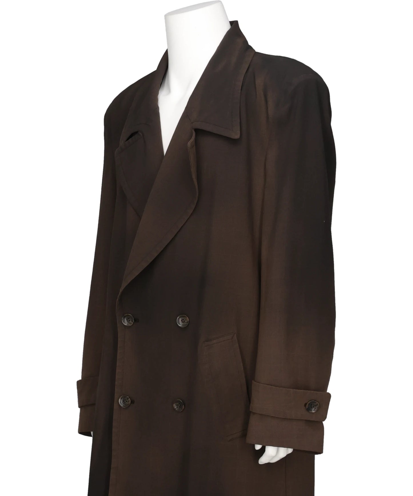 SMOG AIR STAINED LONG COAT