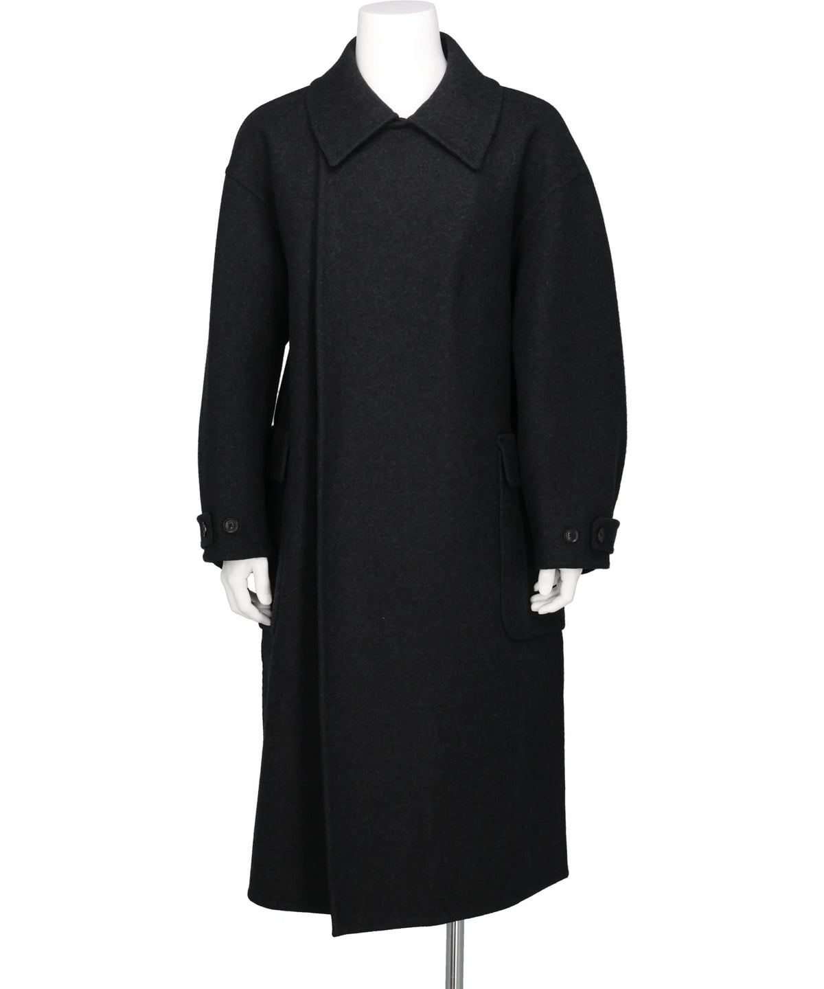 YOKE(ヨーク)WOOL CASHMERE DOUBLE BREASTED REVER COAT