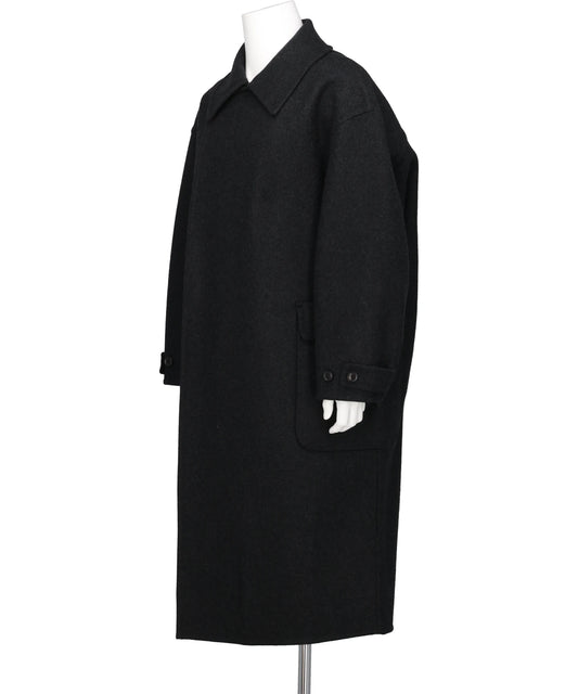 WOOL CASHMERE DOUBLE BREASTED REVER COAT