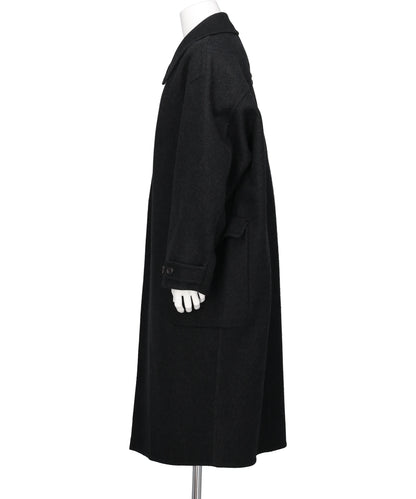 WOOL CASHMERE DOUBLE BREASTED REVER COAT