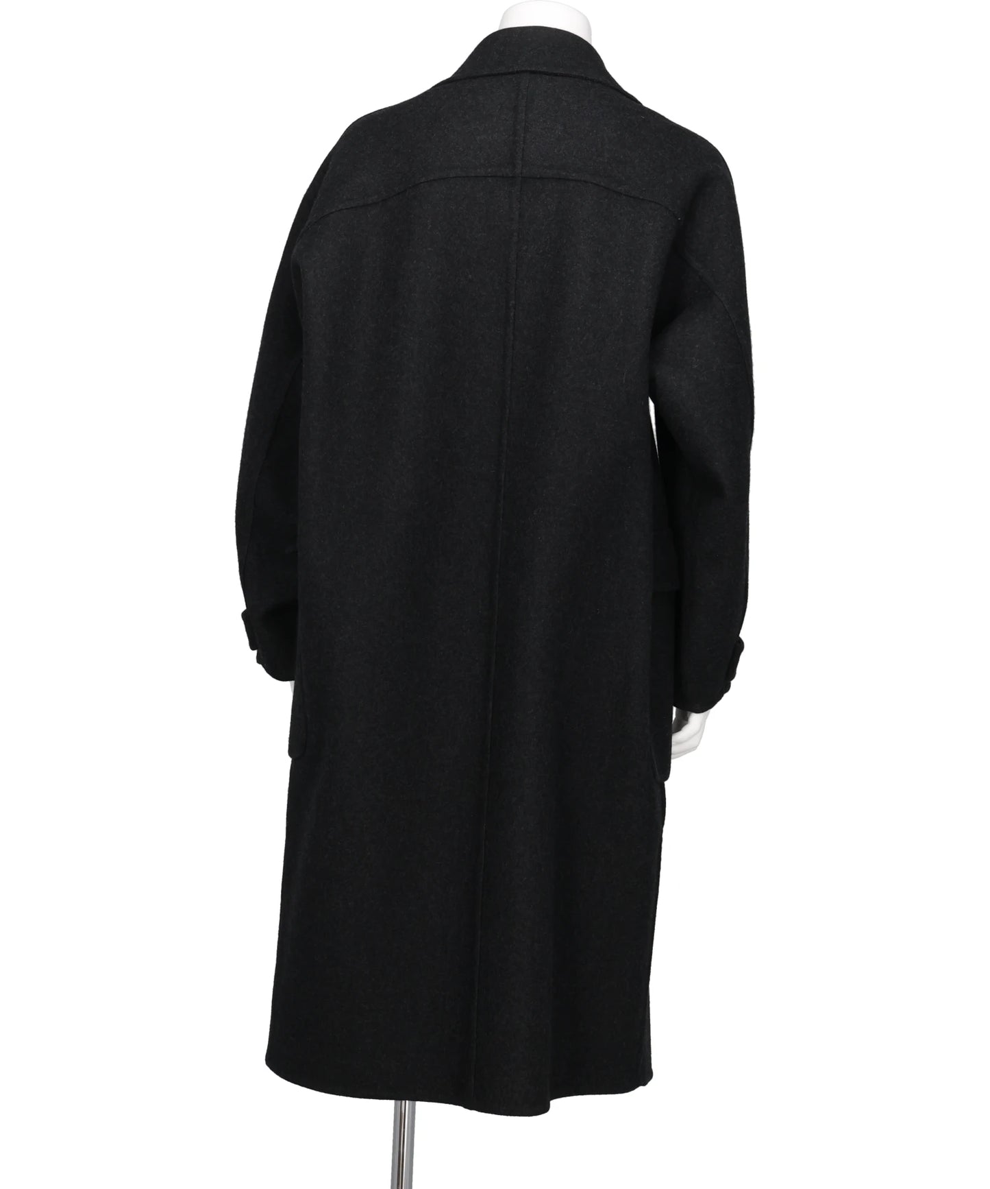 WOOL CASHMERE DOUBLE BREASTED REVER COAT