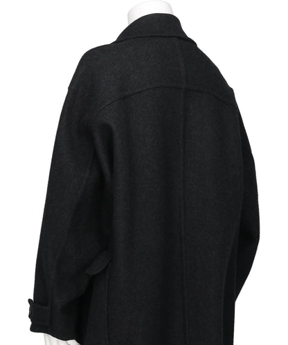 WOOL CASHMERE DOUBLE BREASTED REVER COAT