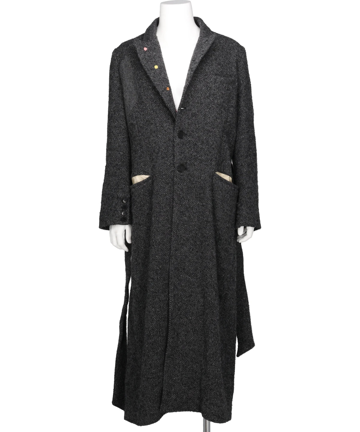 MASU(エムエーエスユー) 2026AW LUCKY CLOVER CHESTERFIELD COAT M26H9CT002