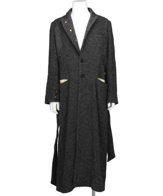 MASU(エムエーエスユー) 2026AW LUCKY CLOVER CHESTERFIELD COAT M26H9CT002