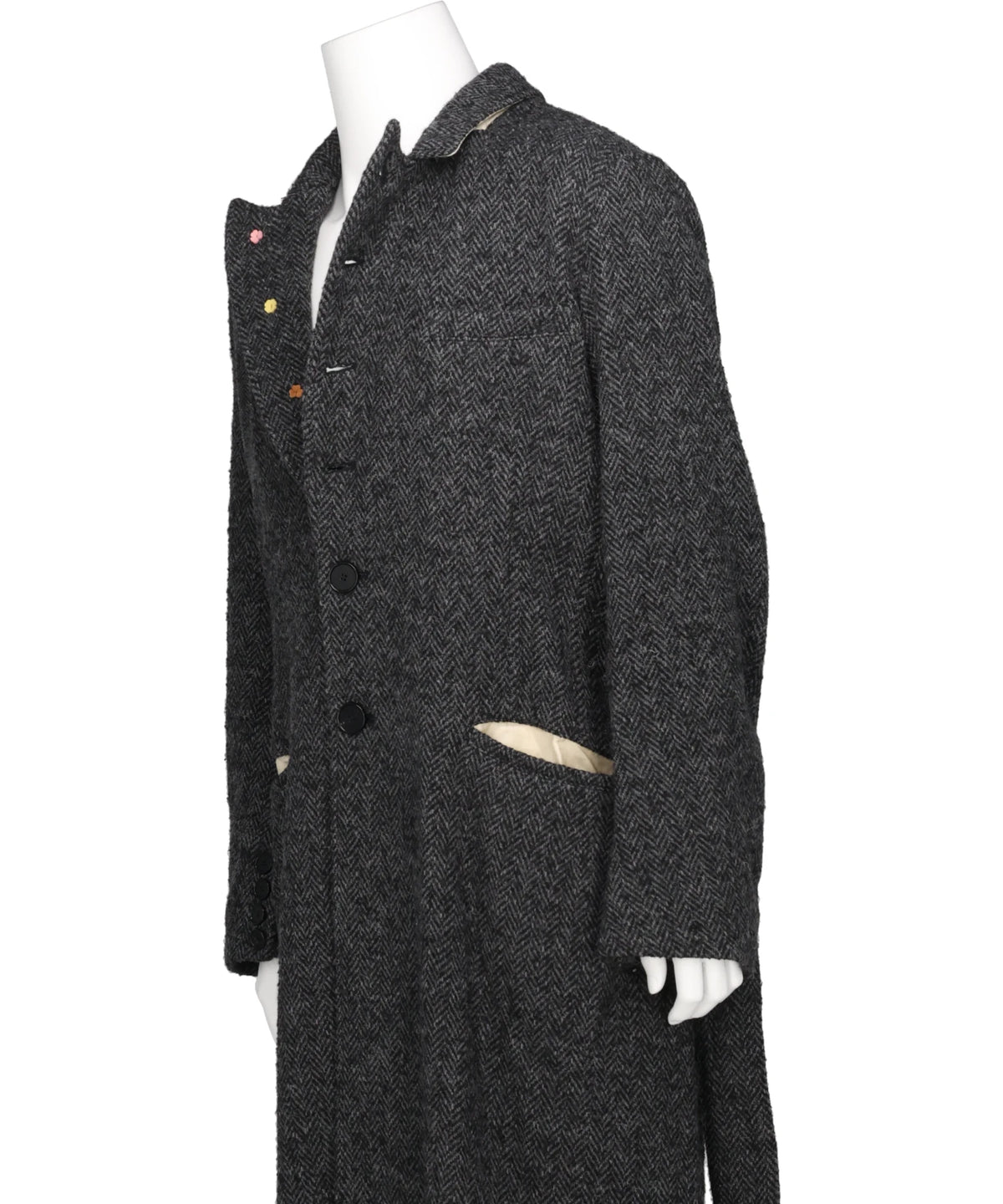 LUCKY CLOVER CHESTERFIELD COAT
