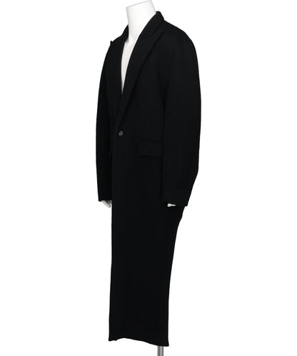 COCOON-SHAPED CHESTERFIELD COAT