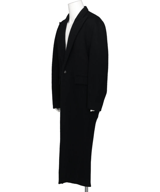 COCOON-SHAPED CHESTERFIELD COAT