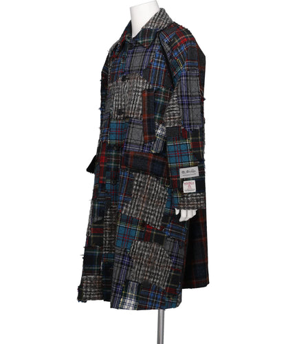 PATCHWORK / HARRIS TWEED COAT