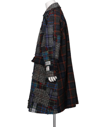 PATCHWORK / HARRIS TWEED COAT