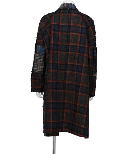 PATCHWORK / HARRIS TWEED COAT