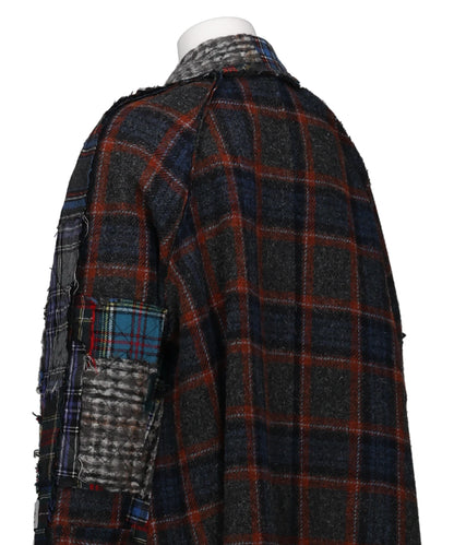 PATCHWORK / HARRIS TWEED COAT