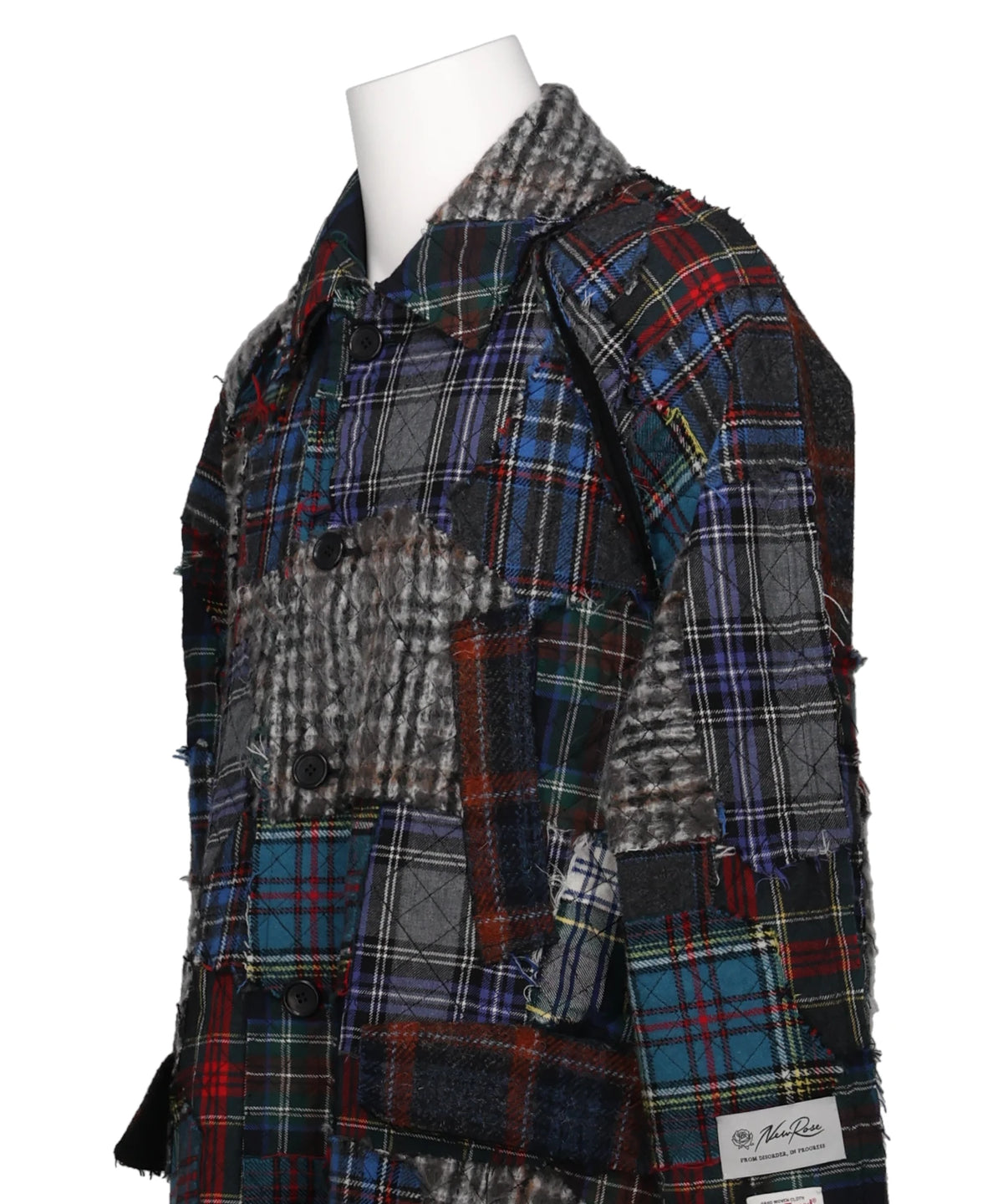 PATCHWORK / HARRIS TWEED COAT