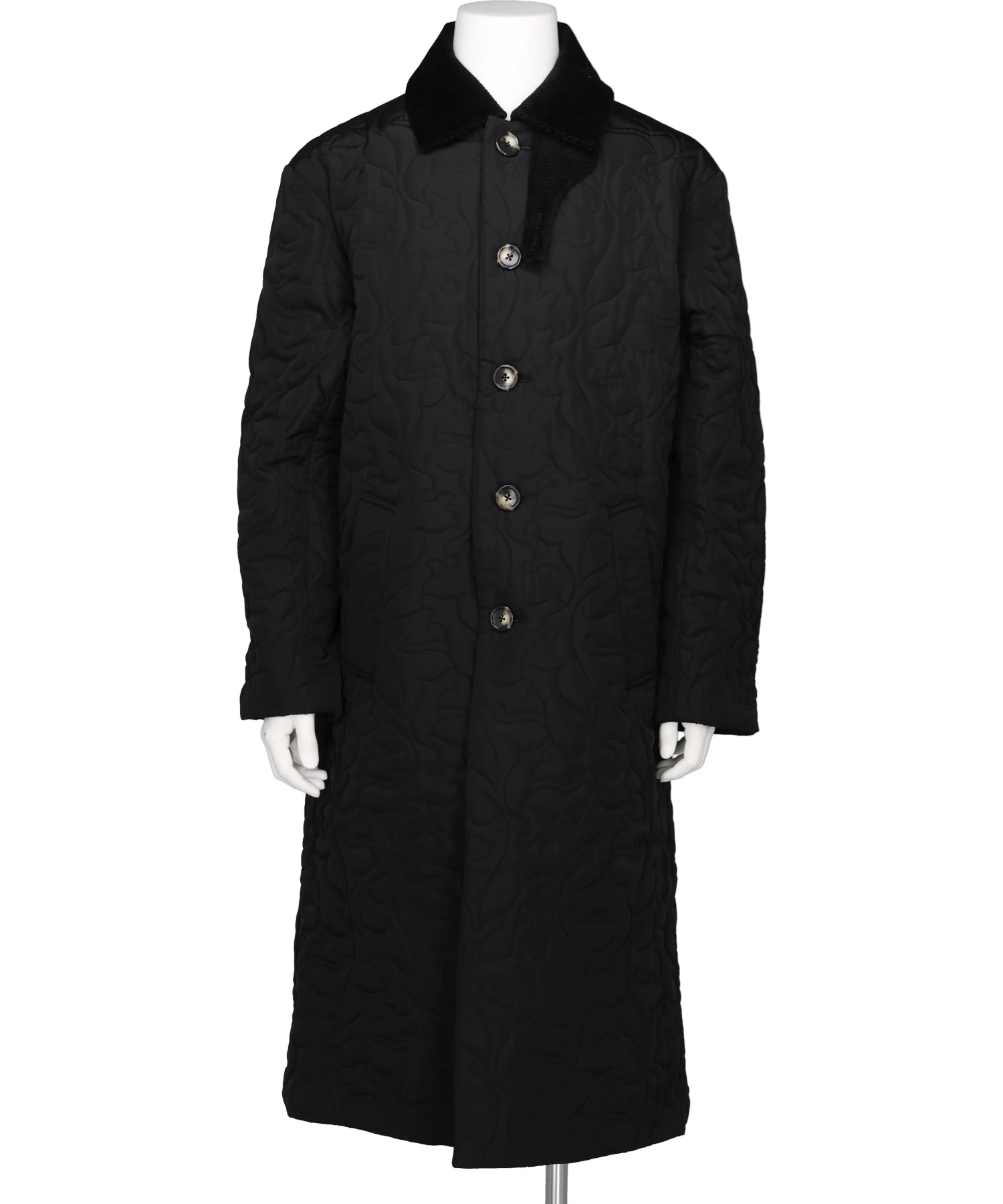 VIVIANO(ヴィヴィアーノ) 2026AW FLOWER PATTERN QUILTED COAT　VM-AW26-C03