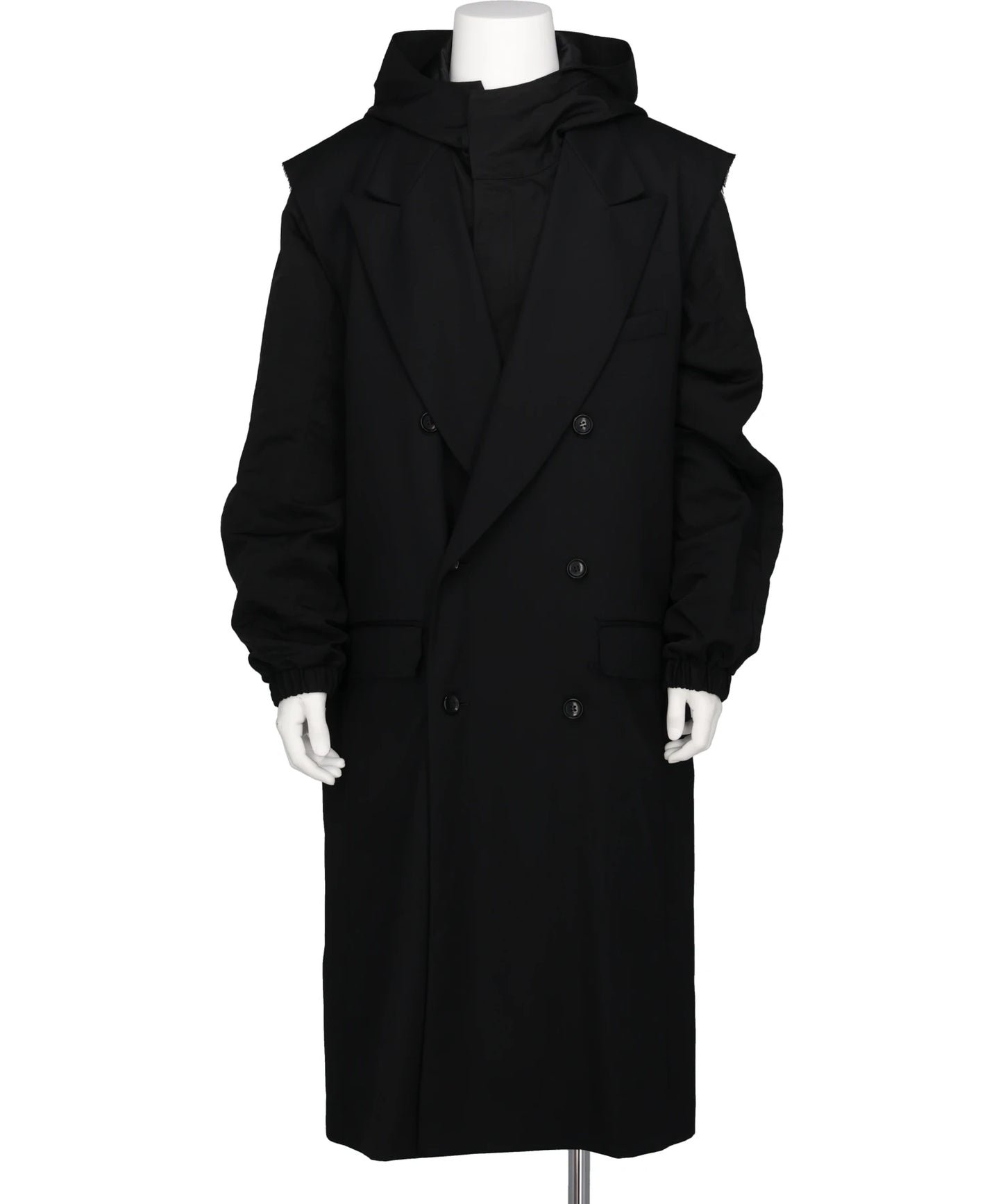 sulvam(サルバム) GABARDINE LAYERED COAT