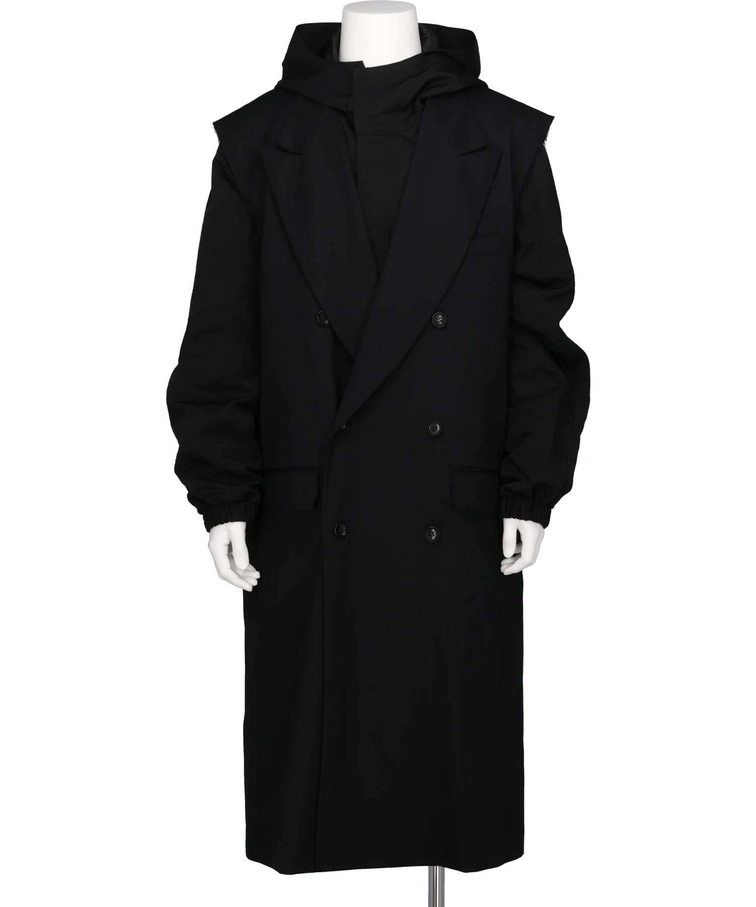 sulvam(サルバム) GABARDINE LAYERED COAT