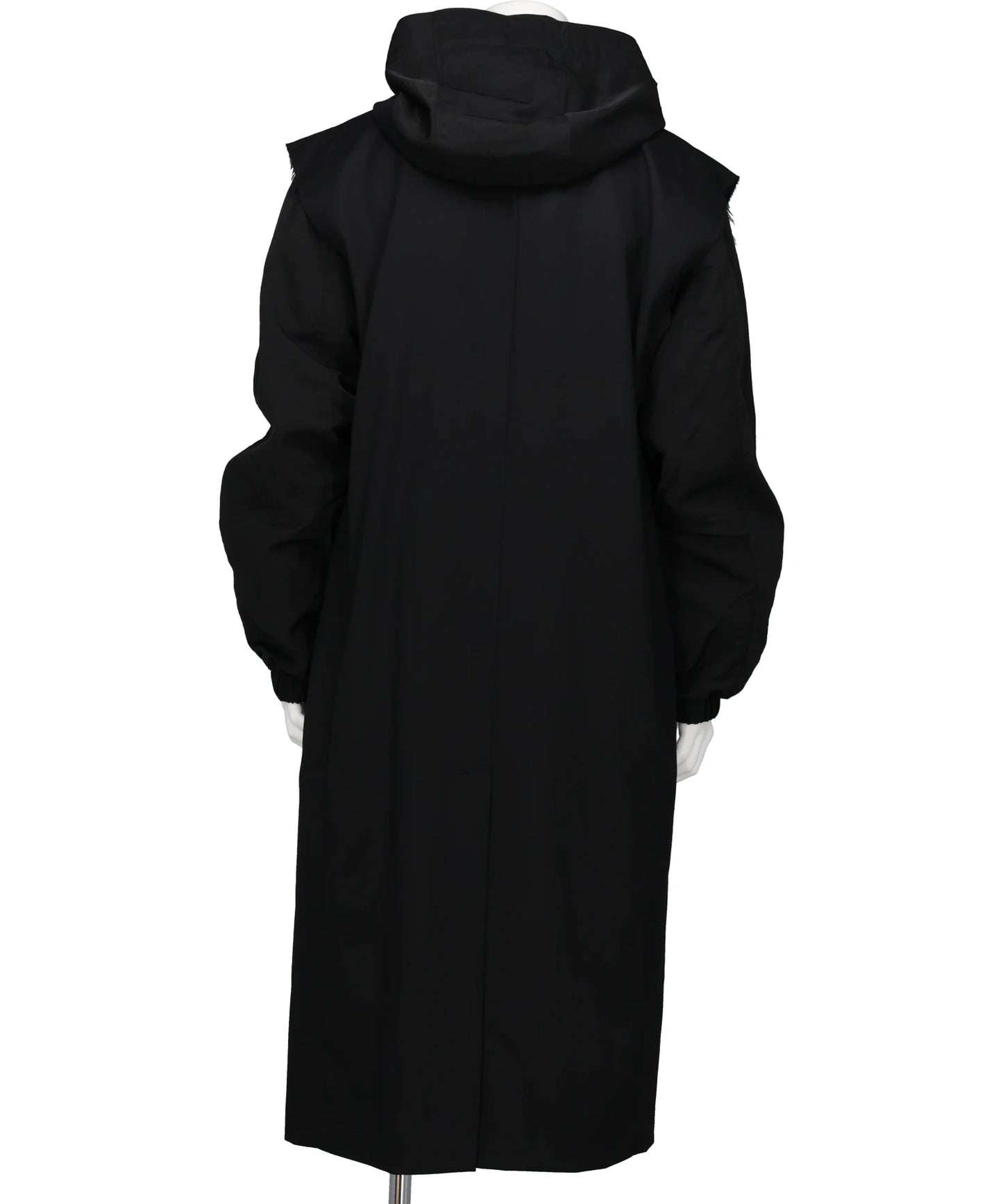 GABARDINE LAYERED COAT