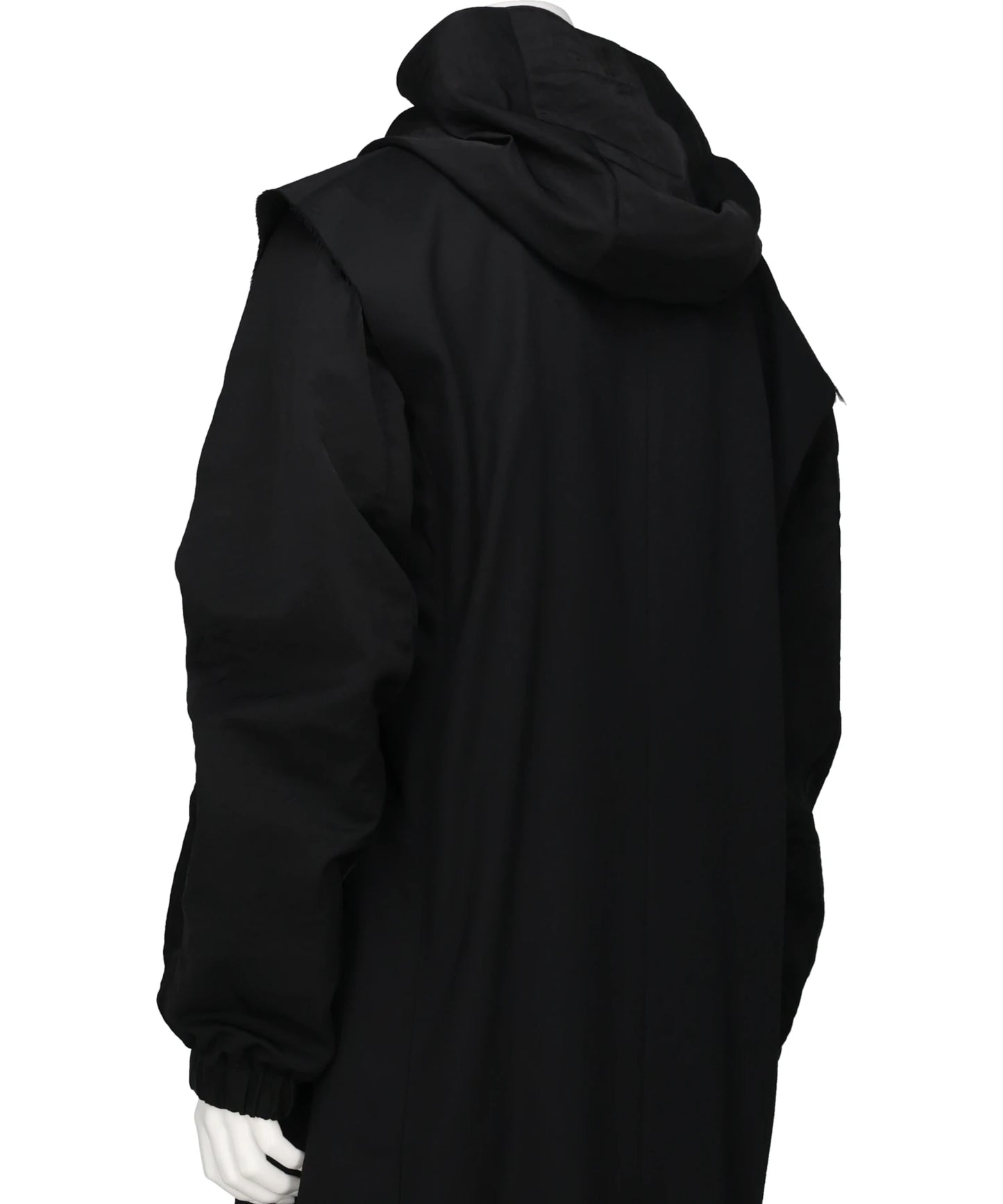 GABARDINE LAYERED COAT