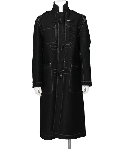beautiful people(ビューティフルピープル)COINSIDE REVERSIBLE HERRINGBONE BONDING COAT