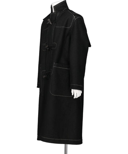 COINSIDE REVERSIBLE HERRINGBONE BONDING COAT