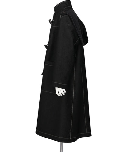 COINSIDE REVERSIBLE HERRINGBONE BONDING COAT