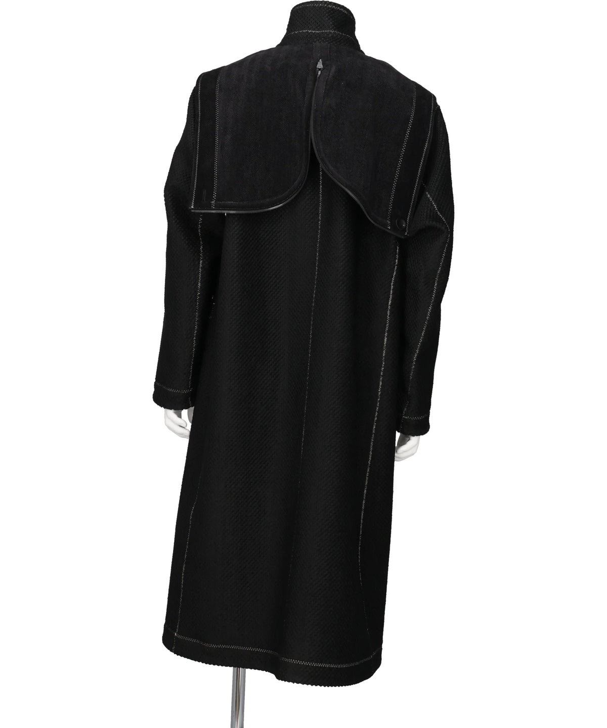 COINSIDE REVERSIBLE HERRINGBONE BONDING COAT