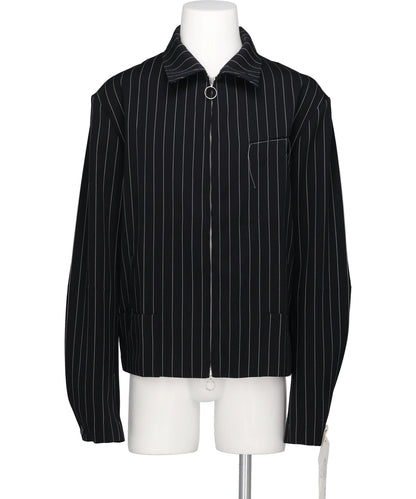 SETCHU（セッチュウ）ORIGAMI BLOUSON JACKET PINSTRIPE