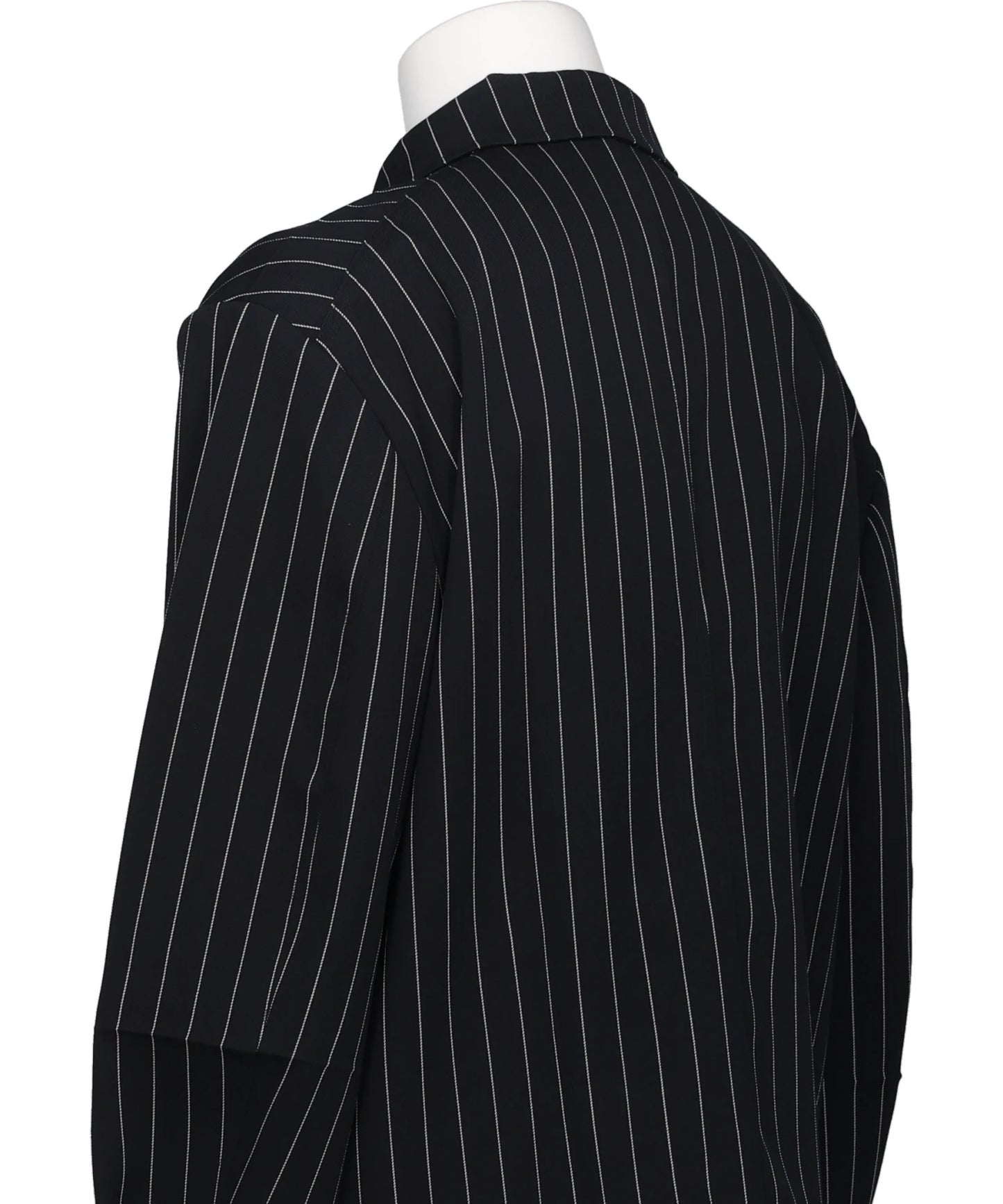 ORIGAMI BLOUSON JACKET PINSTRIPE
