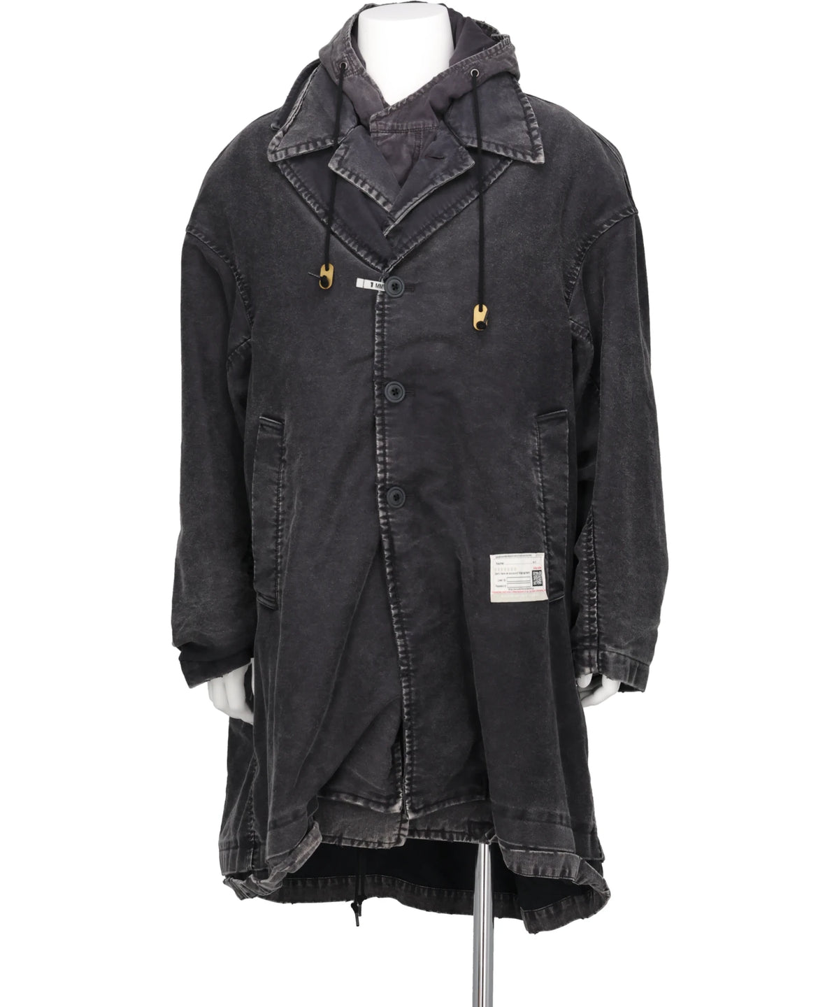 Maison MIHARA YASUHIRO(メゾンミハラヤスヒロ) TRIPLE LAYERED COAT