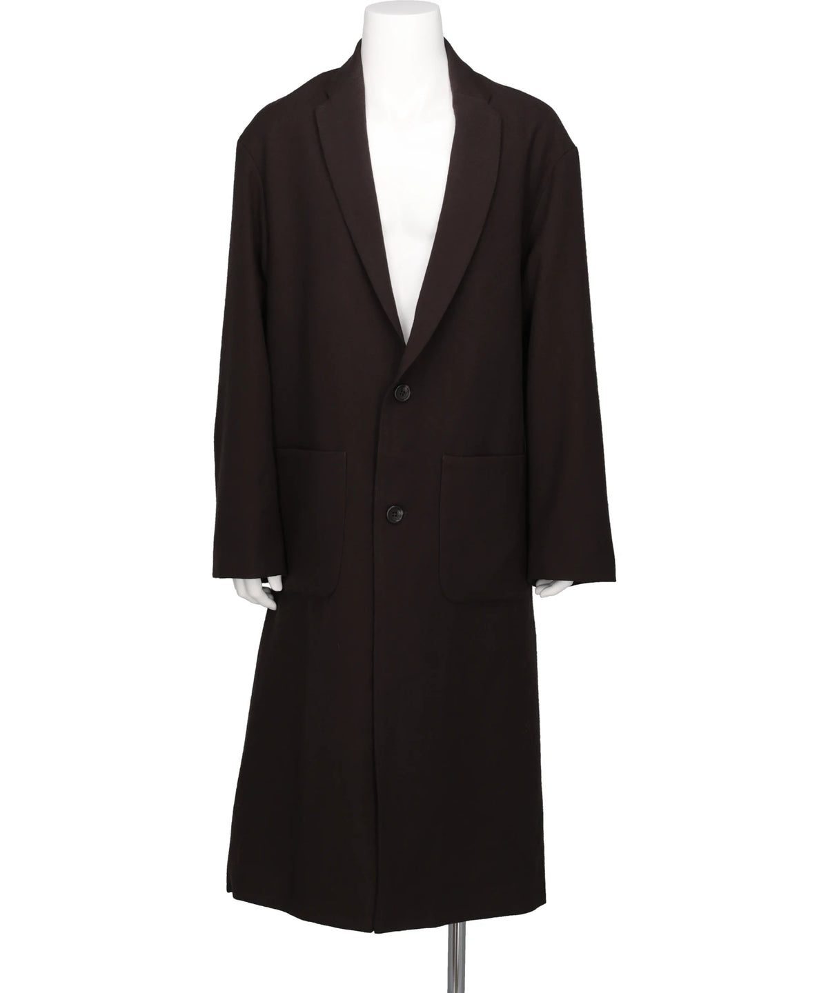 KAMIYA(カミヤ) 2026AW "GREATNESS ACT-COOL"EMBROIDEREDSERGE OVERCOAT G17CT018