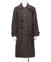 YOKE(ヨーク) 2026AW HERRINGBORN WOOL TWEEDBALMACAAN OVER COAT YK26FW01313C