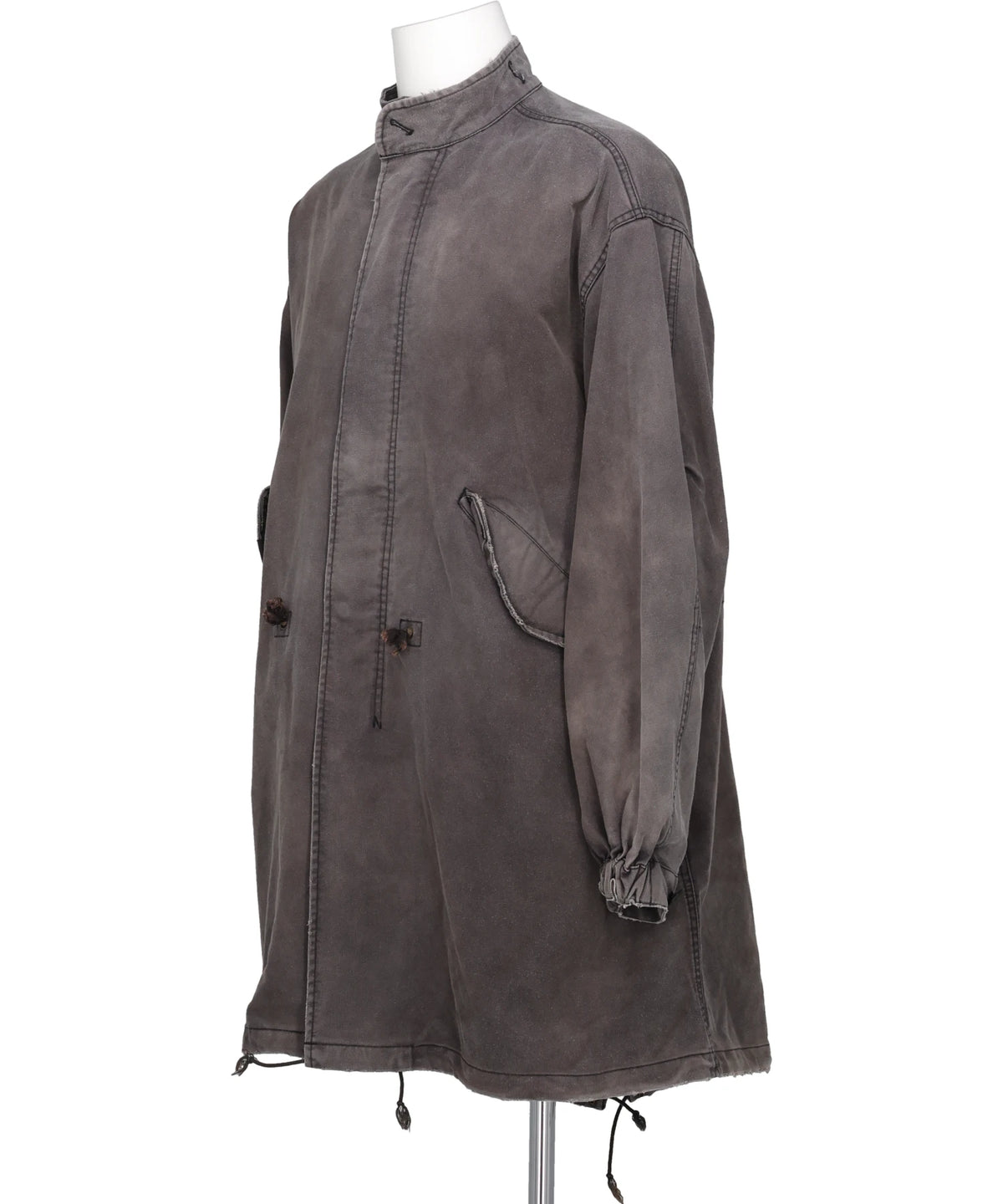 “EYES ONLY” HEAVY SUN-FADEDPRINTED MODS COAT