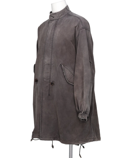 “EYES ONLY” HEAVY SUN-FADEDPRINTED MODS COAT