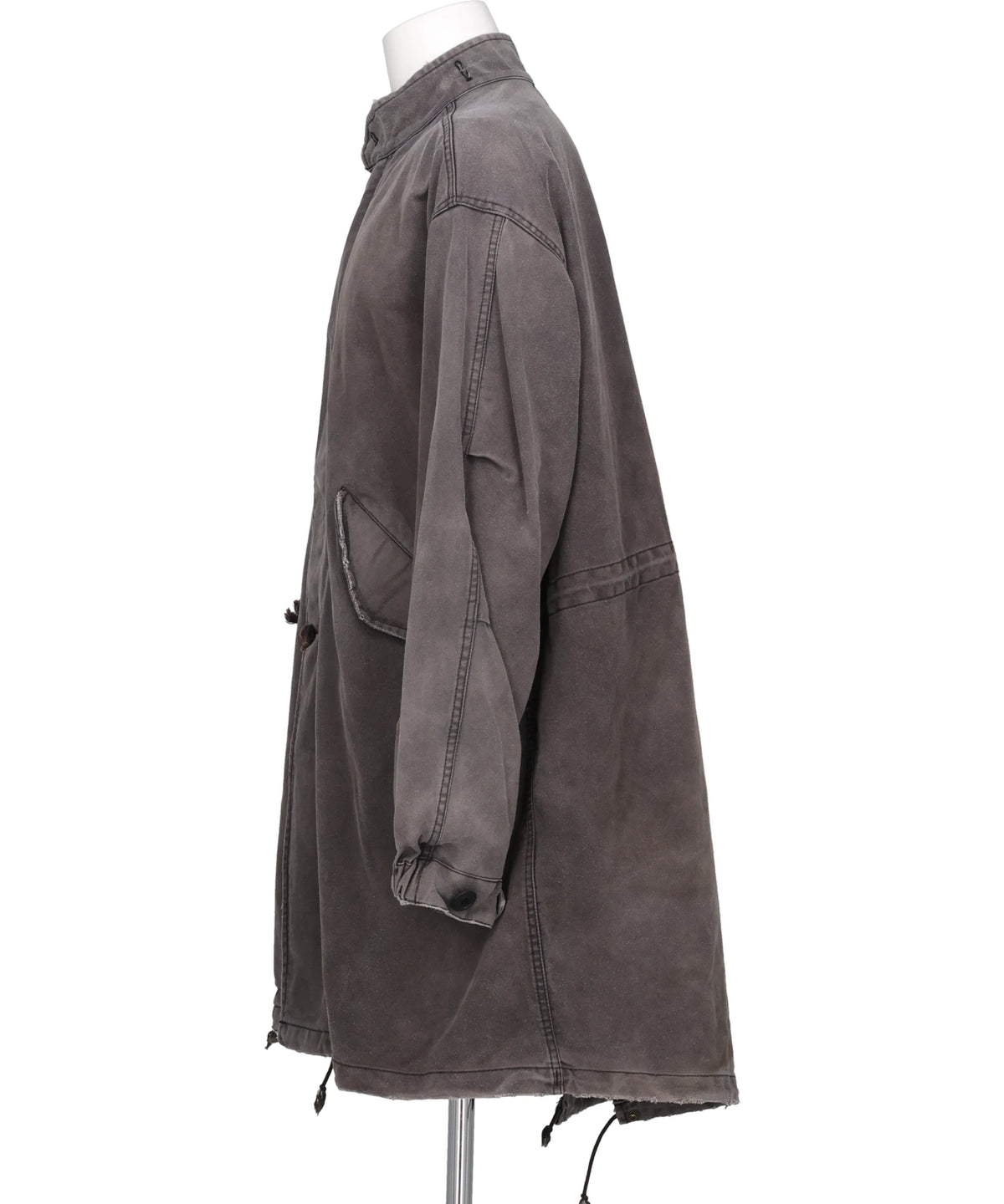 “EYES ONLY” HEAVY SUN-FADEDPRINTED MODS COAT