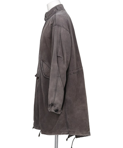 “EYES ONLY” HEAVY SUN-FADEDPRINTED MODS COAT