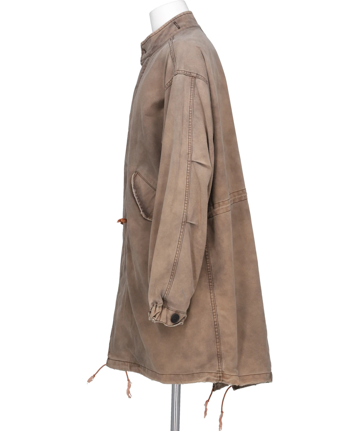 “EYES ONLY” HEAVY SUN-FADEDPRINTED MODS COAT