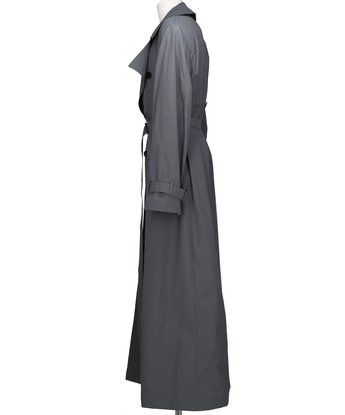 CRISPY NYLON TRENCH COAT
