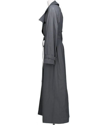 CRISPY NYLON TRENCH COAT