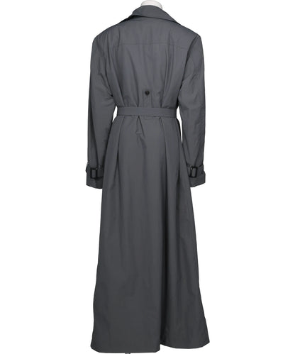 CRISPY NYLON TRENCH COAT