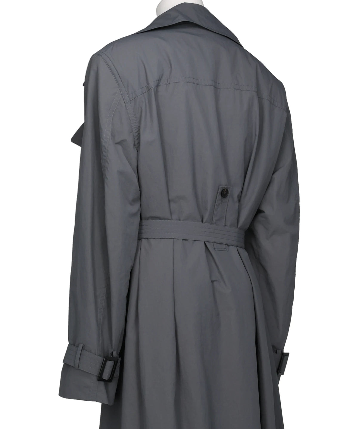 CRISPY NYLON TRENCH COAT