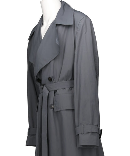 CRISPY NYLON TRENCH COAT
