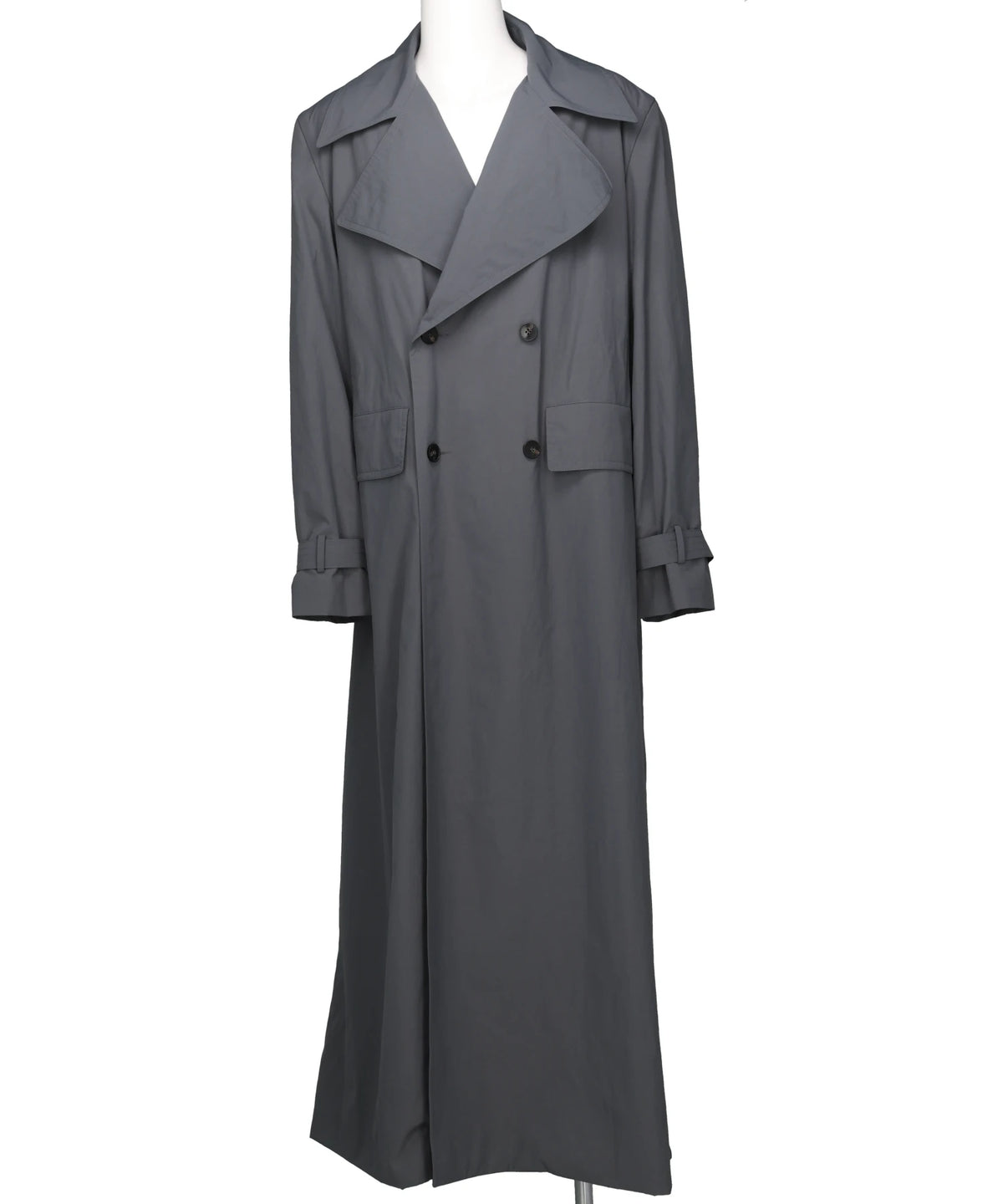CRISPY NYLON TRENCH COAT
