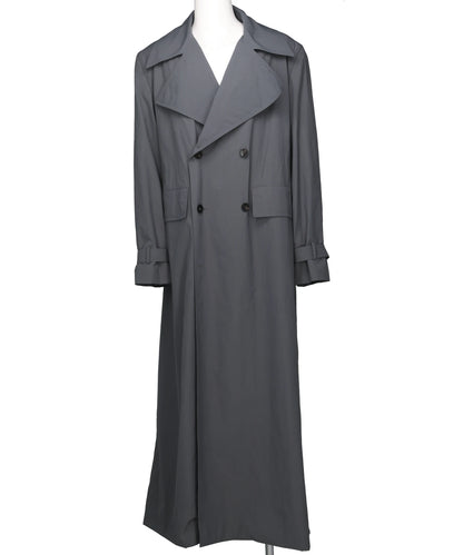 CRISPY NYLON TRENCH COAT