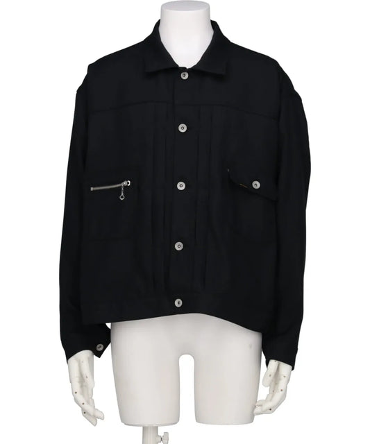 2PKT POLYESTER JACKET