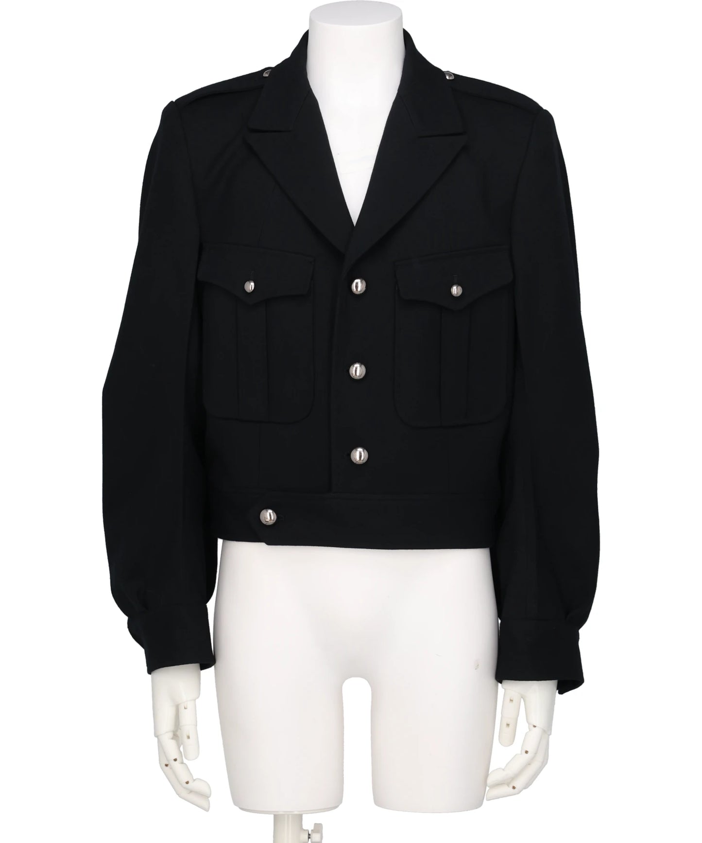 JOHN LAWRENCE SULLIVAN(ジョンローレンスサリバン) WOOL BARATHEA MASSIVE ROUNDED SLEEVEIKE JACKET